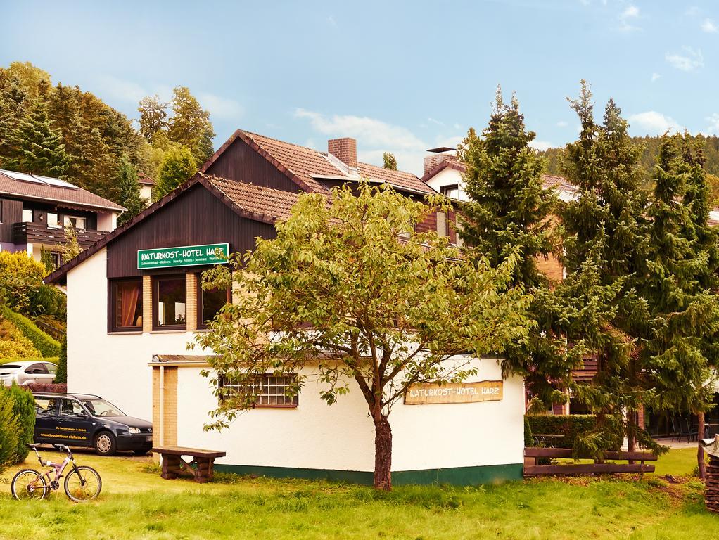 Naturkost-Hotel Harz Bad Grund Exterior foto
